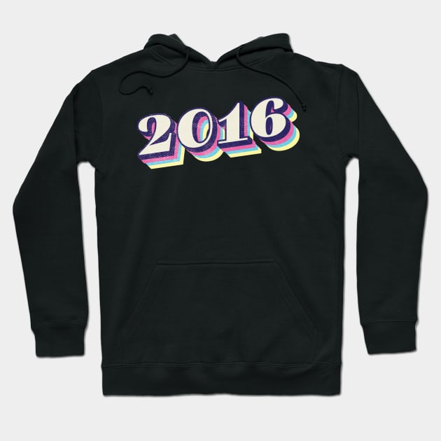 2016 Birthday Year Hoodie by Vin Zzep